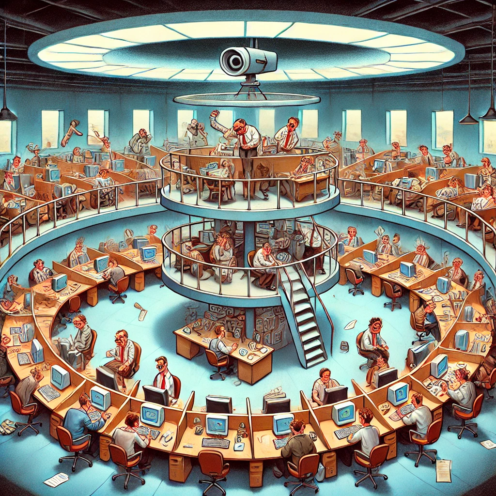 Modern Panoptican Office