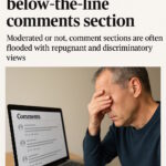 Below the Line: The Structural Violence of News Comment Sections